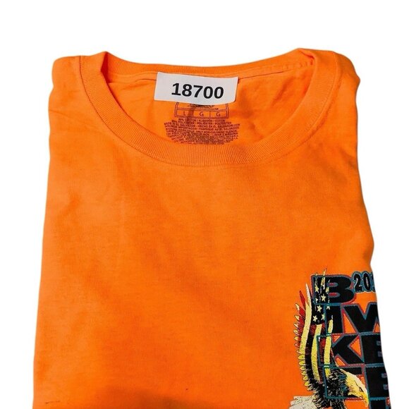 Mens Bike Week Daytona Beach 2014 Motorcycle T Shirt Size Large - Picture 8 of 8